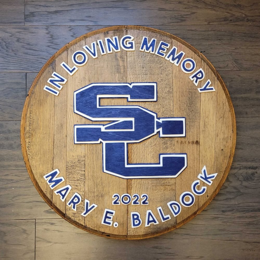 Custom Bourbon Barrel Head Art & More Made By Jay Lane